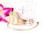 Glanzende ster hanger ketting