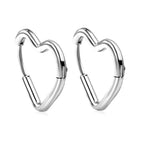 Heart Loop Ear Wires