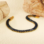 Bracelet à fermoir rectangulaire multi-diamants