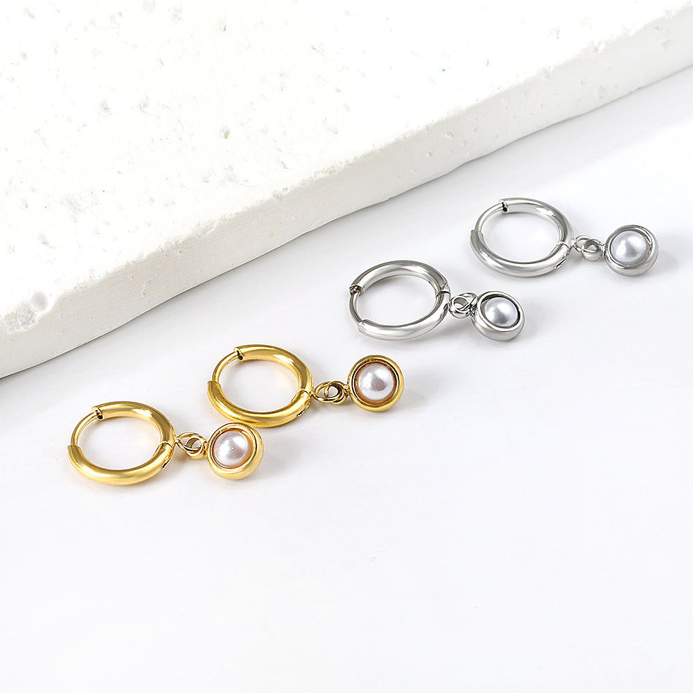 Oorbellen met cirkels en halve cirkels