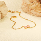 Armband met vlinderschelpenbedel