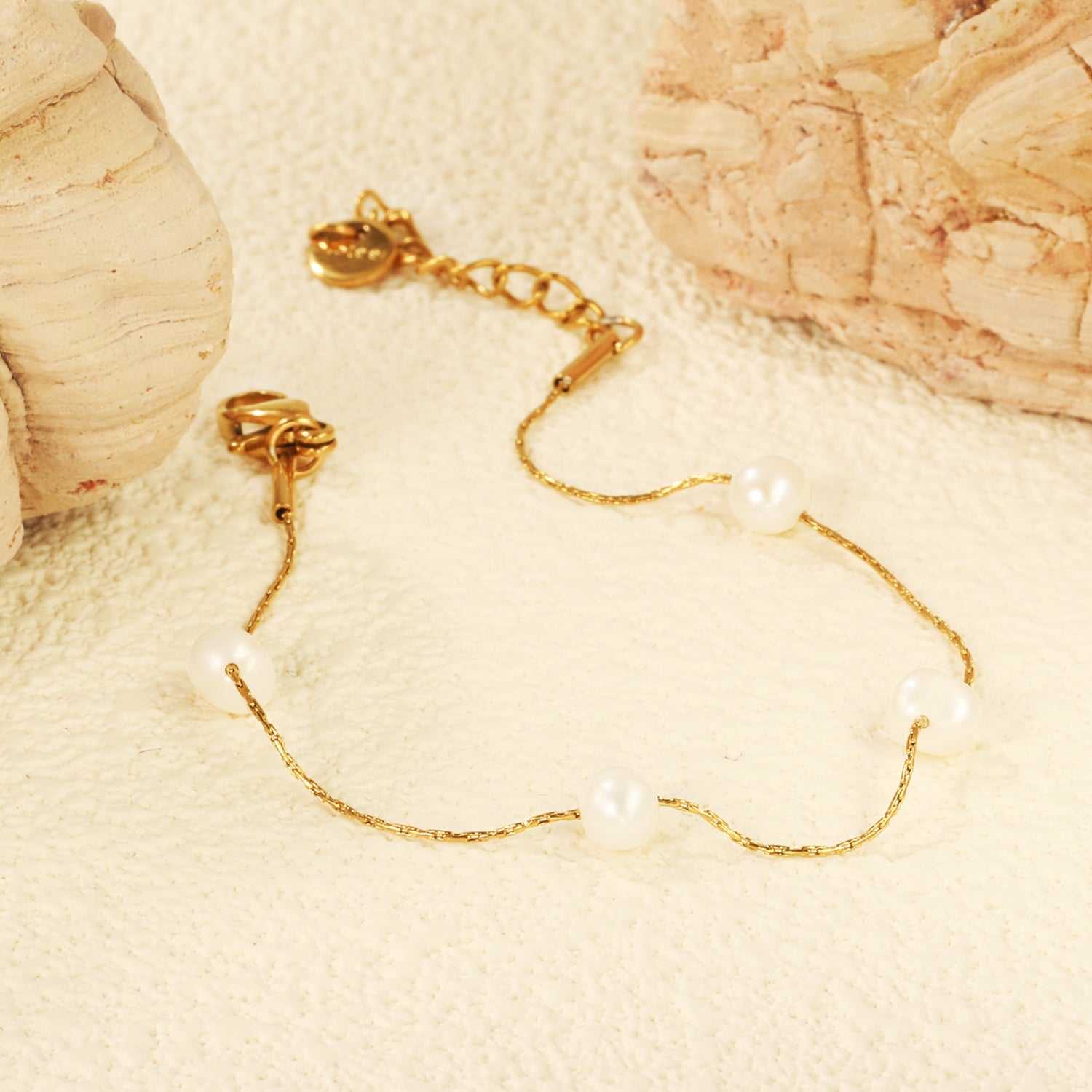 Bracelet chaîne de perles Freshwater Jane