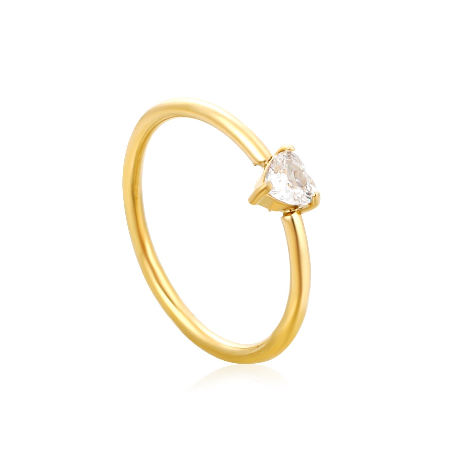 Delicate CZ Open Ring
