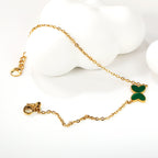 Armband met vlinderschelpenbedel