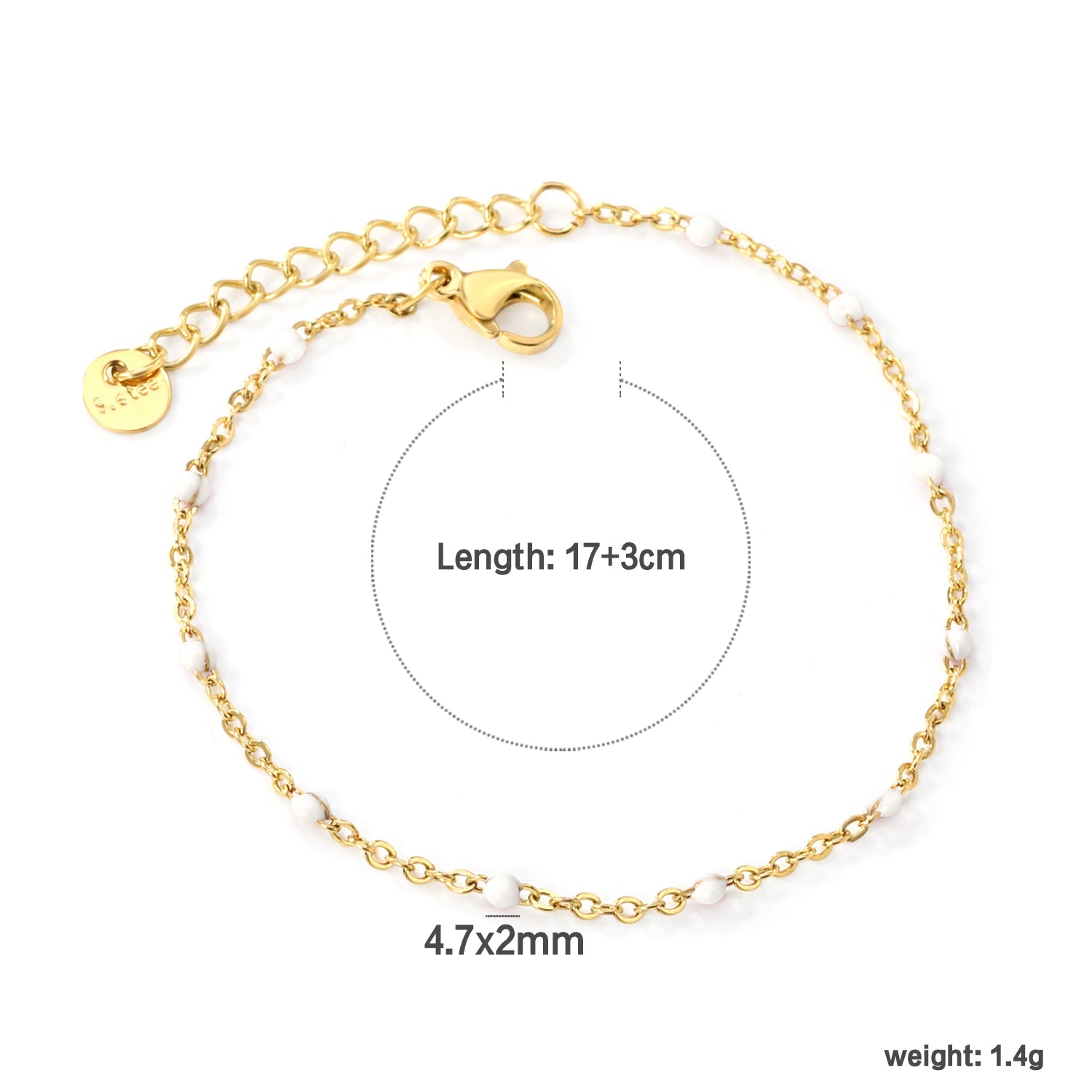 Kleur Dot Drip Armband