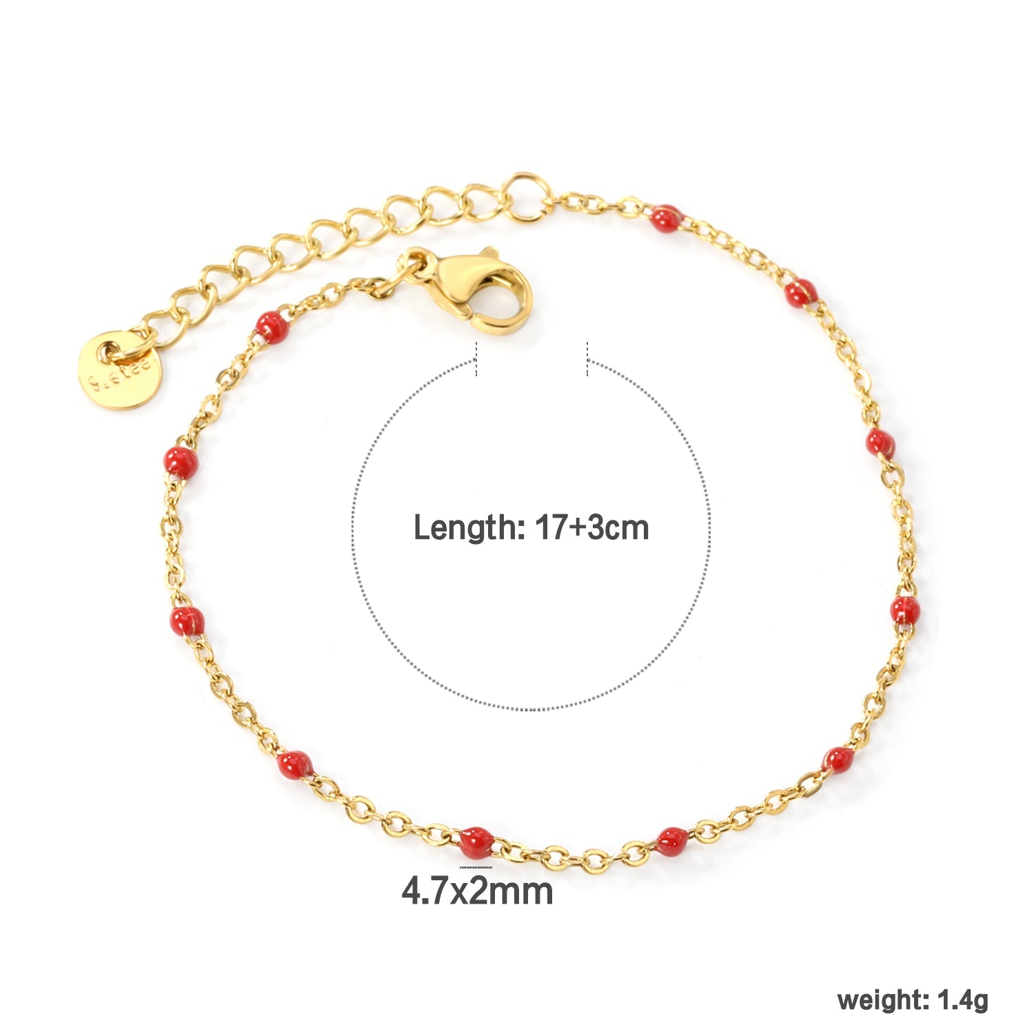 Kleur Dot Drip Armband