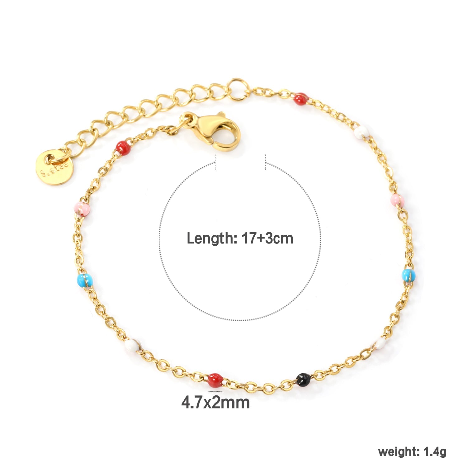 Kleur Dot Drip Armband