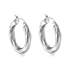 Ronde Twist Oorbellen