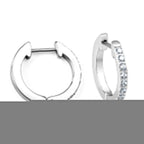 Round Zirconium Ear Clips