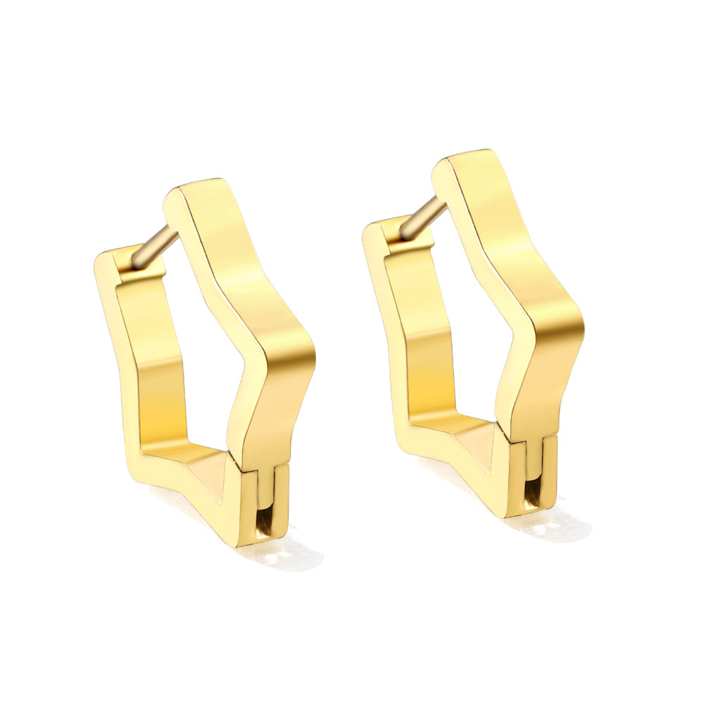 Boucles d'oreilles étoiles