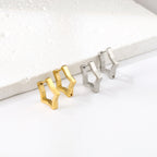 Boucles d'oreilles étoiles
