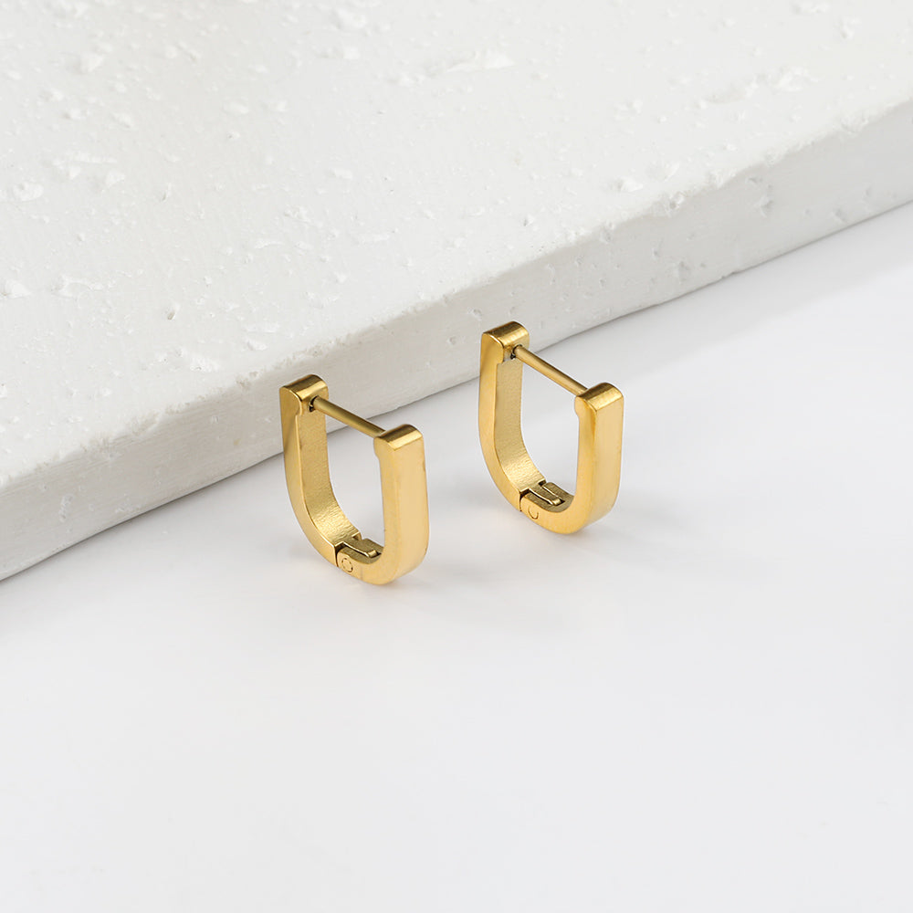 U-vormige oorbelgesp