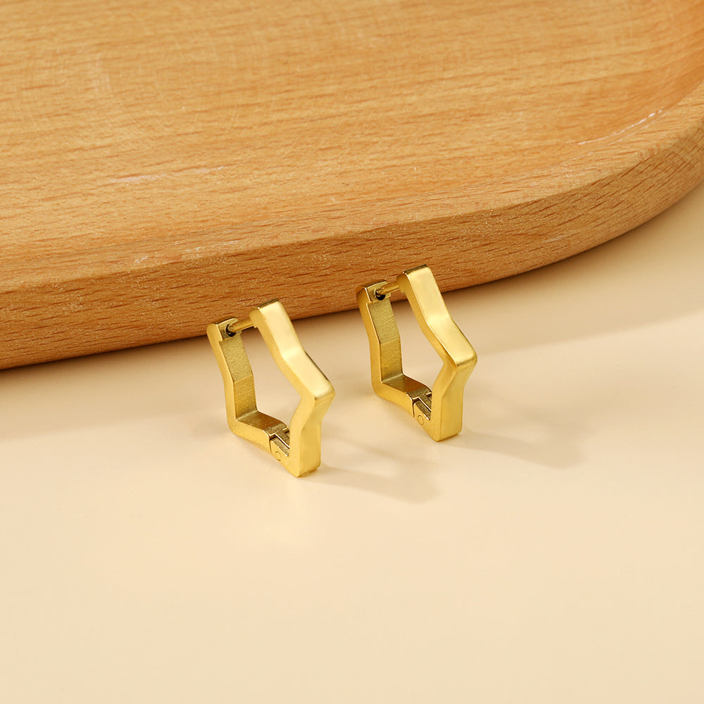 Boucles d'oreilles étoiles