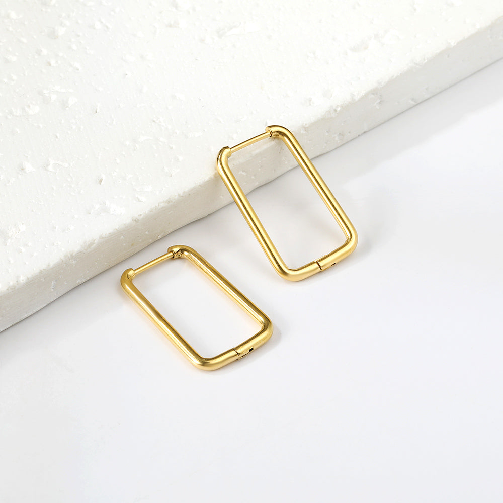 Rechthoekige oorgesp