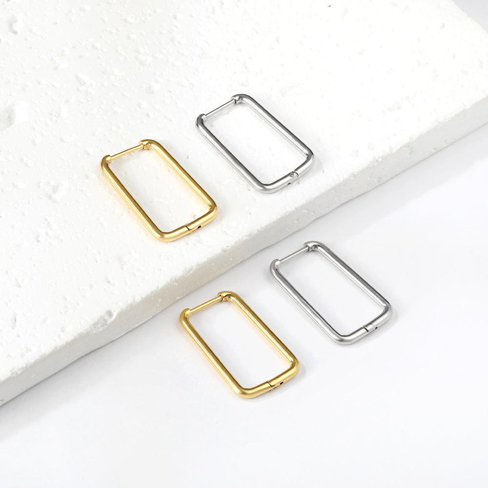 Rechthoekige oorgesp