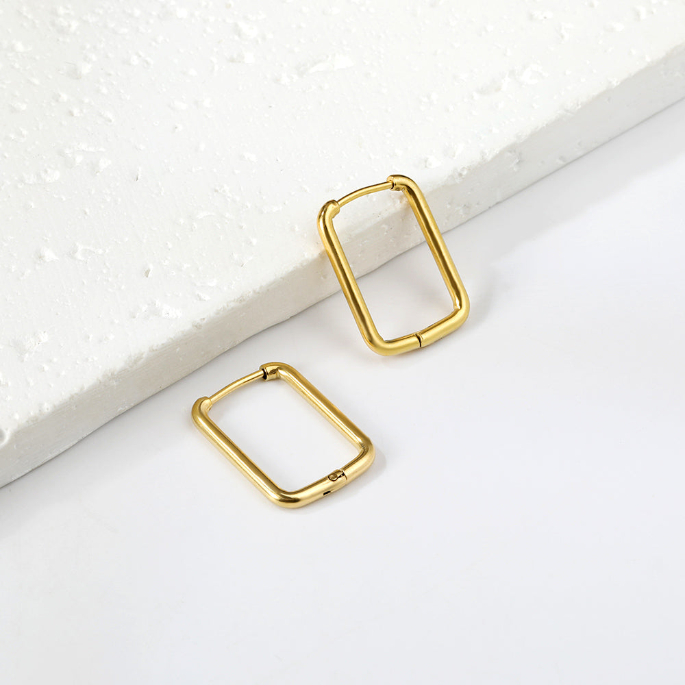 Rechthoekige oorgesp