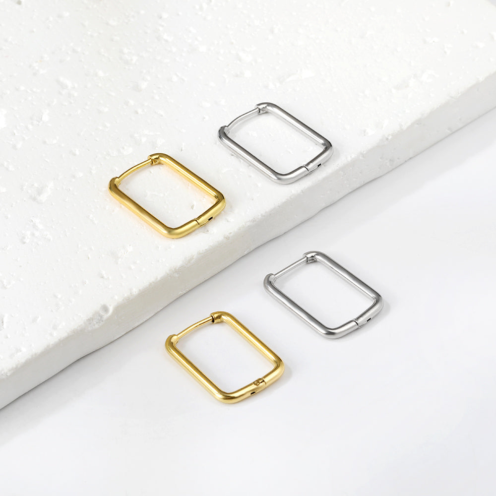 Rechthoekige oorgesp