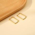 Rechthoekige oorgesp