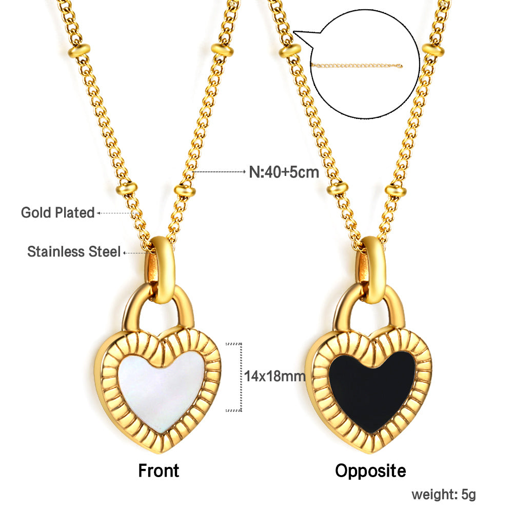 Omkeerbare gekleurde hangerketting