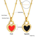 Omkeerbare gekleurde hangerketting