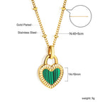 Omkeerbare gekleurde hangerketting