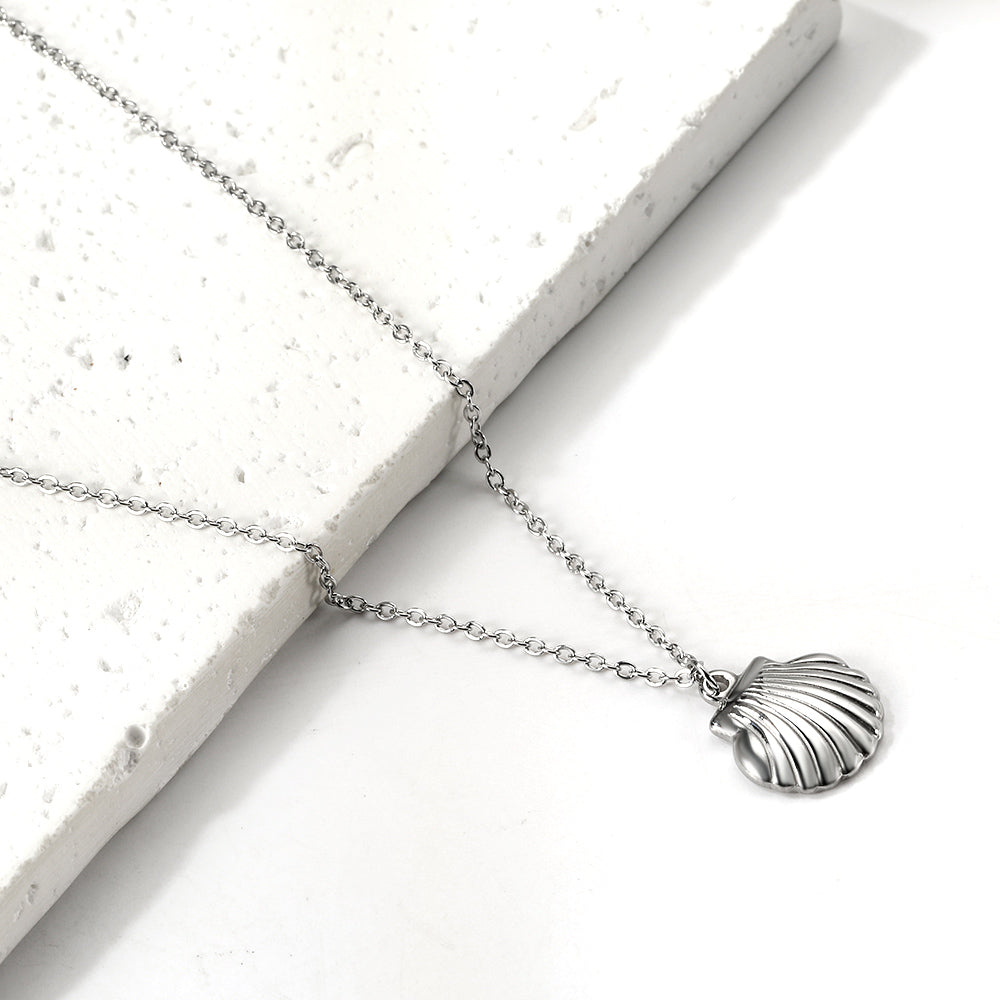 Schelp hanger ketting