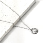 Schelp hanger ketting