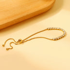 Bracelet carré en diamant