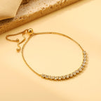 Bracelet carré en diamant