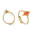 Vintage Elegant Stainless Steel Ring