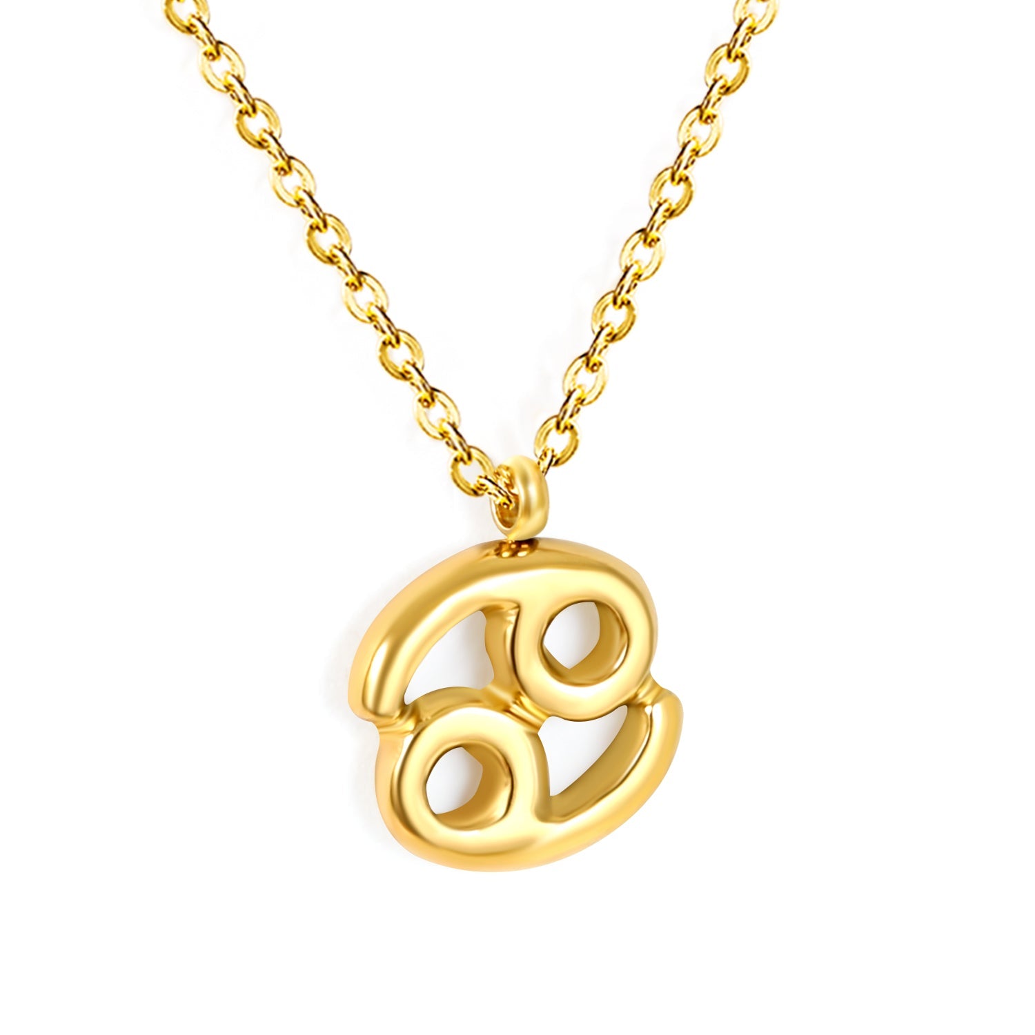 Zodiac Bubble Constellation Hanger Ketting – Gouden Ketting