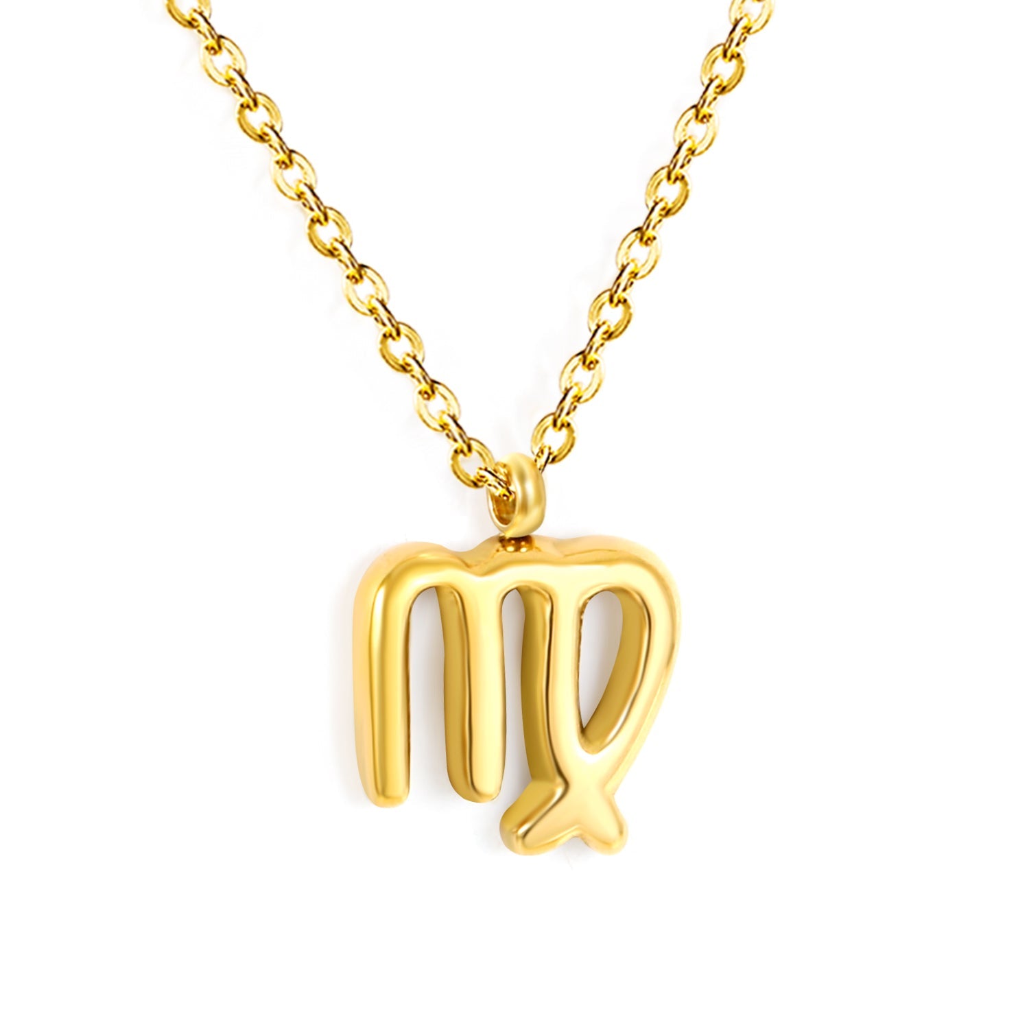 Zodiac Bubble Constellation Hanger Ketting – Gouden Ketting