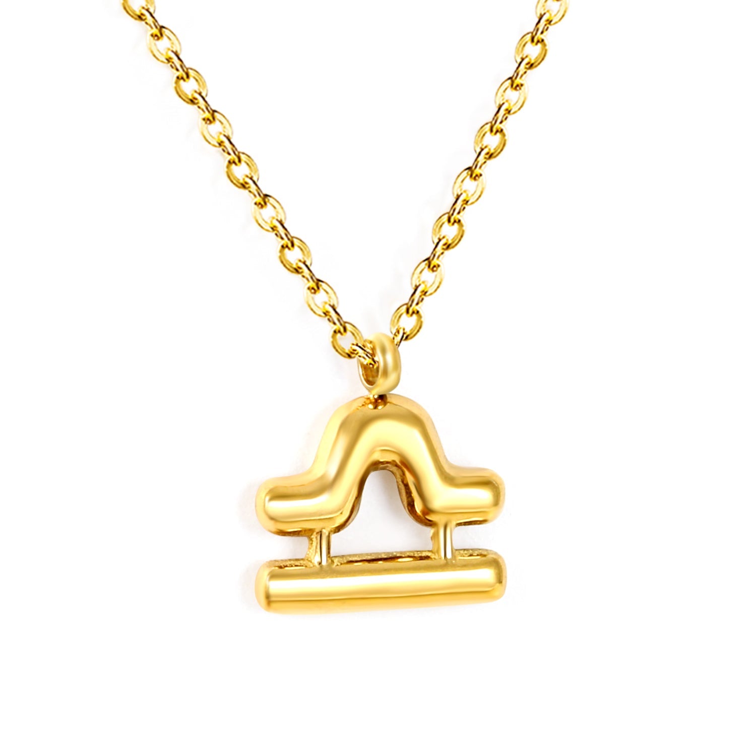 Zodiac Bubble Constellation Hanger Ketting – Gouden Ketting