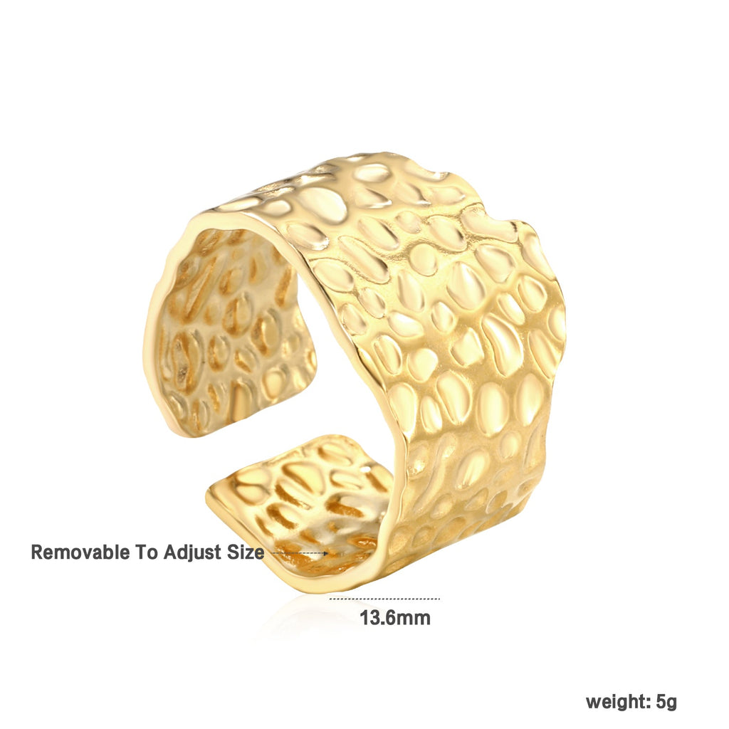 Honingraatstructuur ring