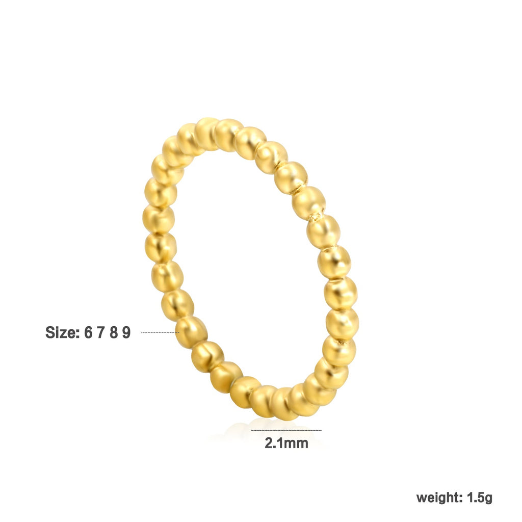 Eenvoudige ronde kralenbotring