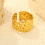 Honingraatstructuur ring