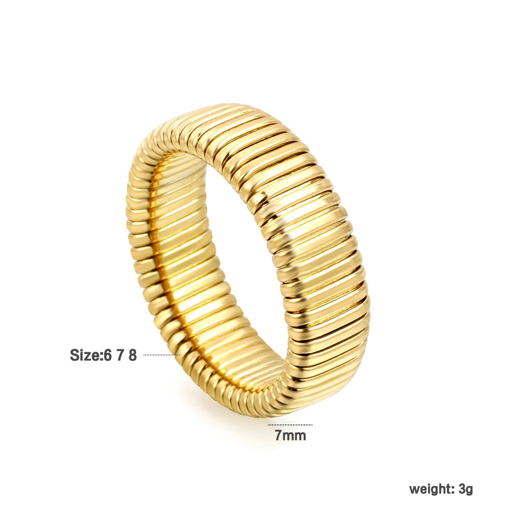 7 mm gouden ring