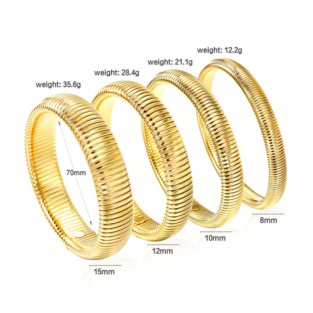 Zachte gouden armband