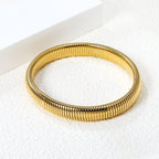Zachte gouden armband