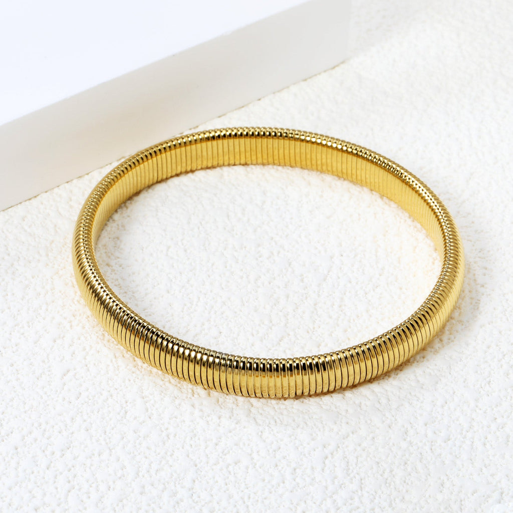 Zachte gouden armband