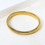 Zachte gouden armband