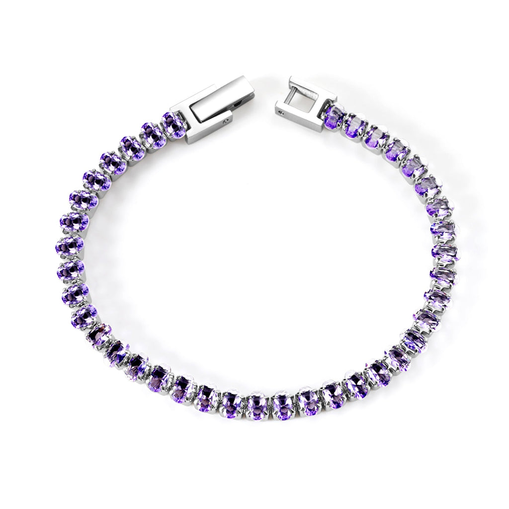 Ovale kleurrijke sluiting armband