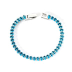 Ovale kleurrijke sluiting armband