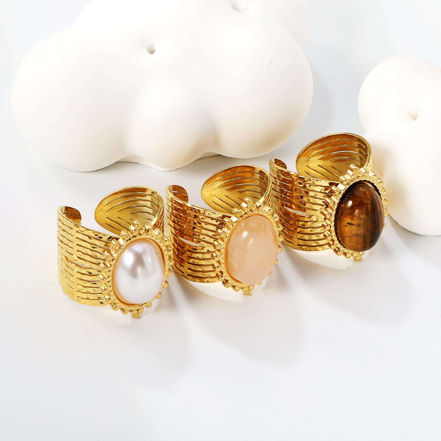 Kanten ovale splitring