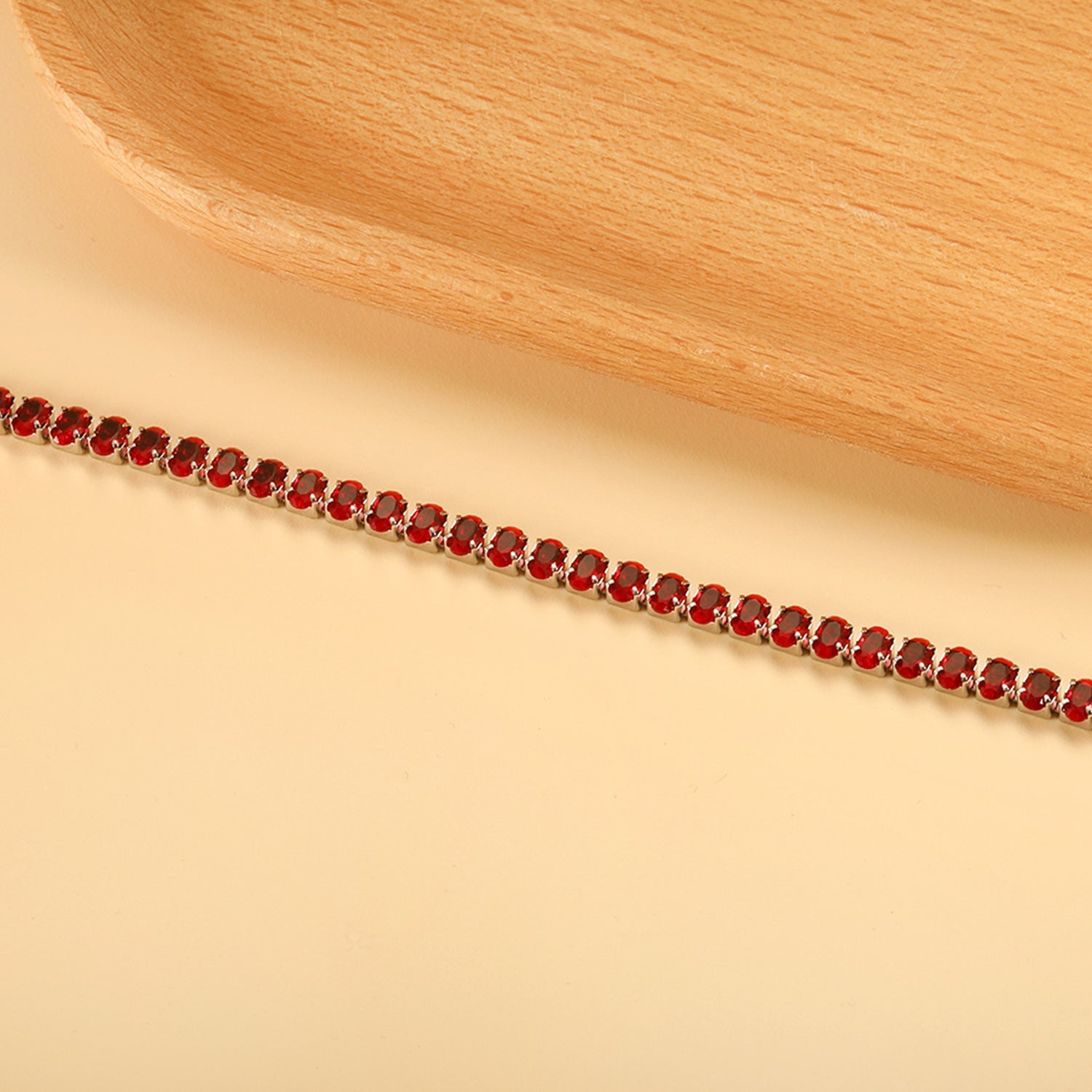 Ovale kleurrijke sluiting armband