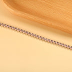 Ovale kleurrijke sluiting armband