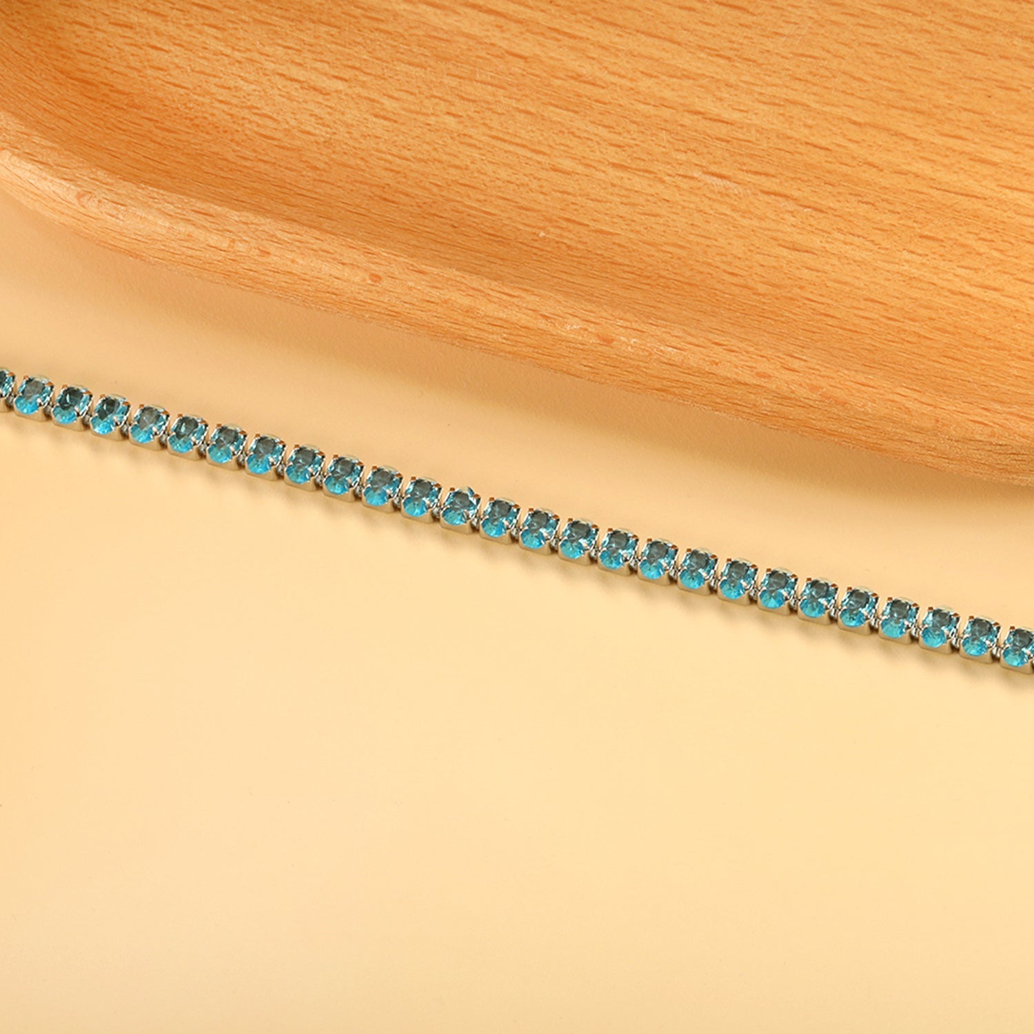 Ovale kleurrijke sluiting armband