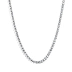 Oval Multicolor Diamond Clasp Necklace