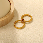 Dubbele lus verweven ring