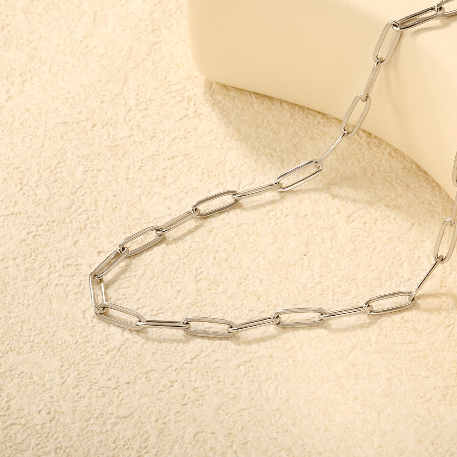 Ronde staart hanger ketting